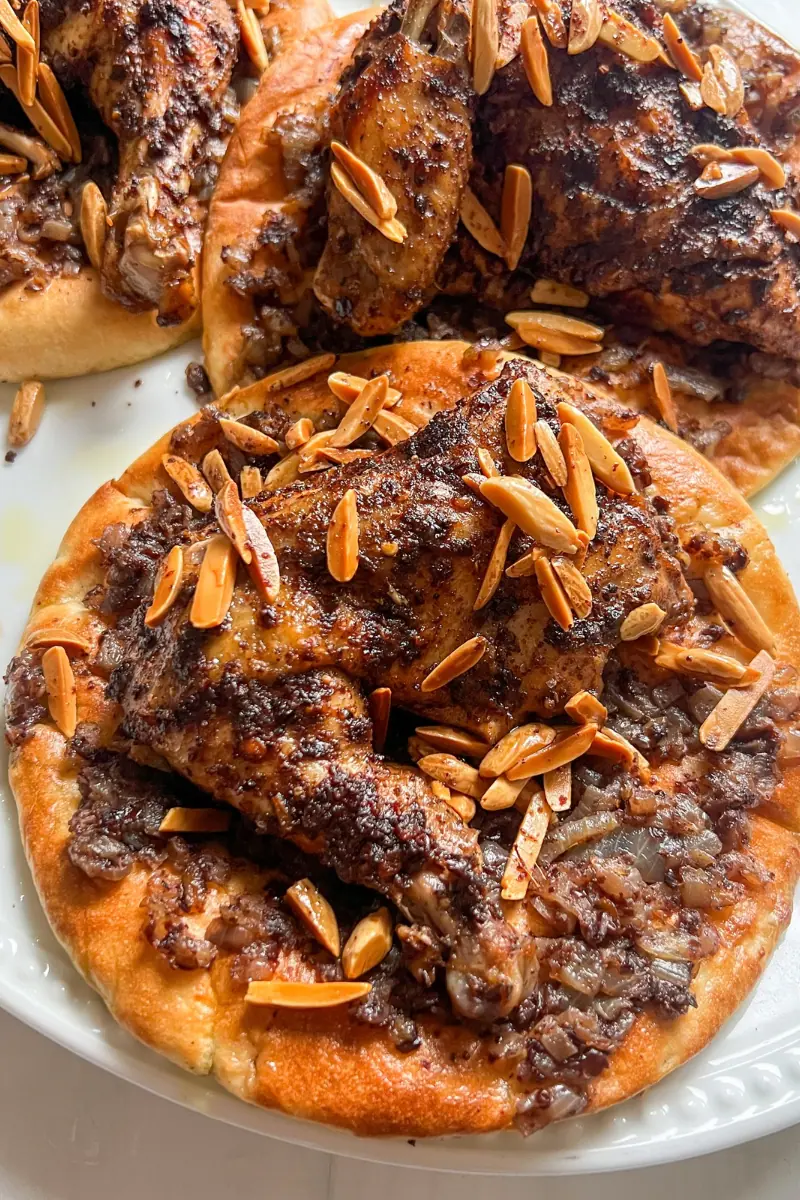 Musakhan - Palestinian sumac chicken