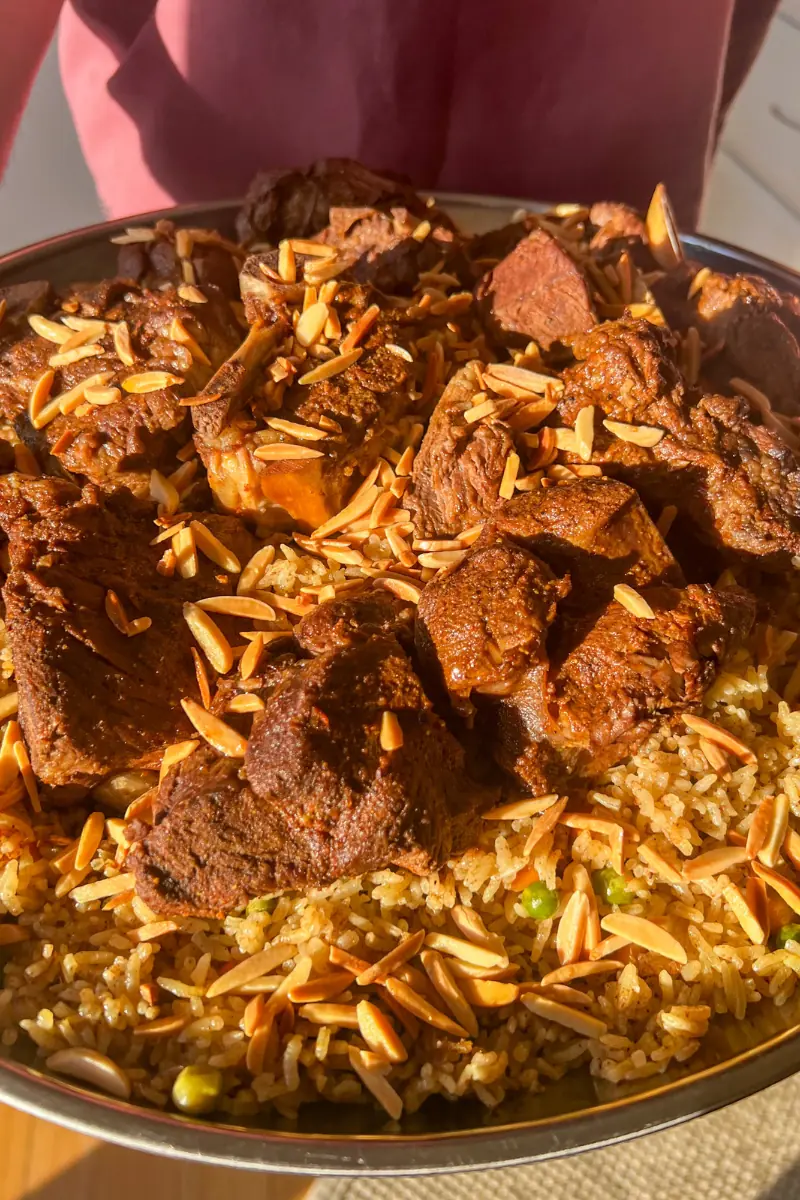 Ouzi - Palestinian lamb and rice